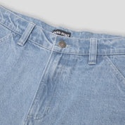 Pass~Port Workers Club Denim Jean Short - Washed Light Indigo