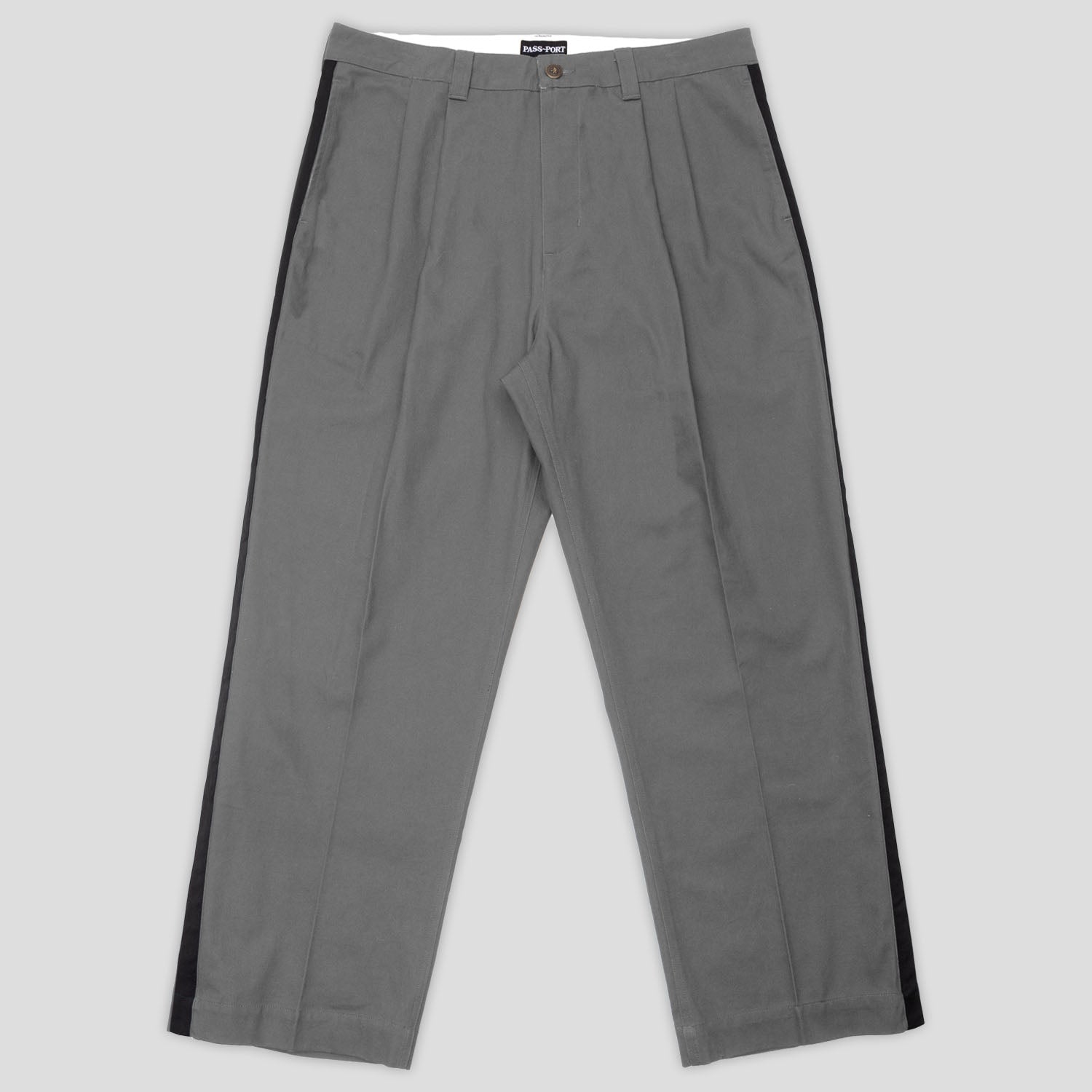 Pass~Port Leagues Club Striped Pant - Grey / Black