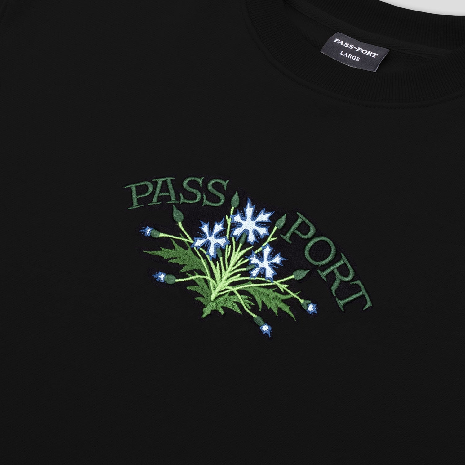 Pass~Port Bloom Organic Tee - Black