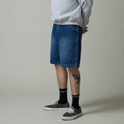 Pass~Port Workers Club Denim Short - Washed Dark Indigo