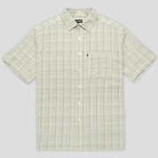 Pass~Port Workers Check Shirt Short-sleeve - Green / Blue
