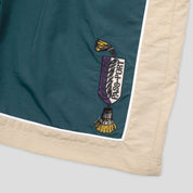 Pass~Port Tassle RPET Casual Short - Green / Cream