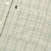 Pass~Port Workers Check Shirt Short-sleeve - Green / Blue