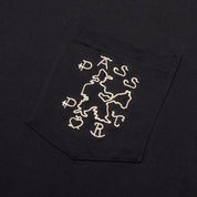 Pass~Port Cowpoke Organic Cotton Pocket Tee - Black