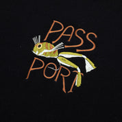 Pass~Port Frog Lure Organic Fleece Sweater - Black