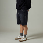 Pass~Port Workers Club Jean Short - Faded Washed Black