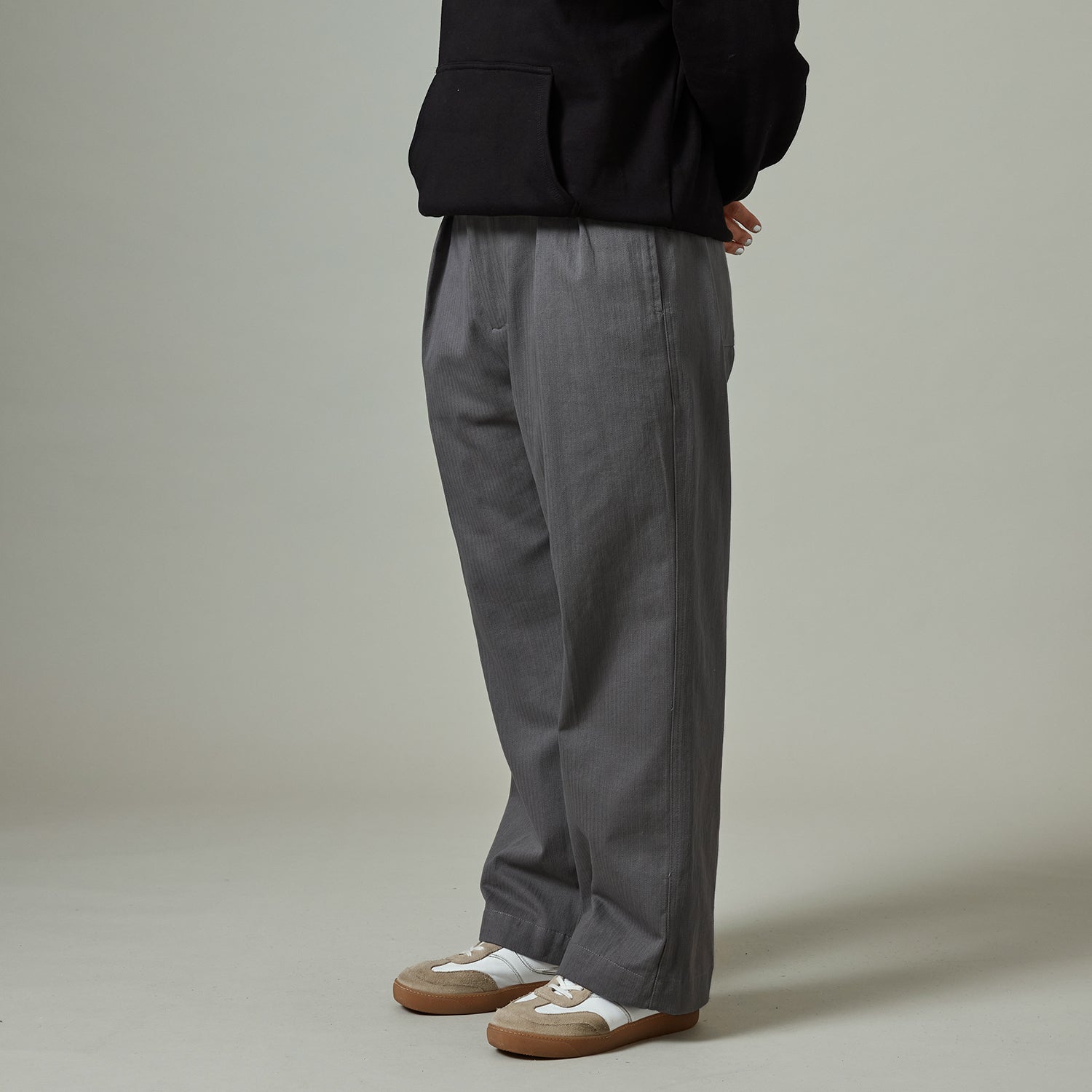 Pass~Port Herringbone Leagues Club Pant - Grey