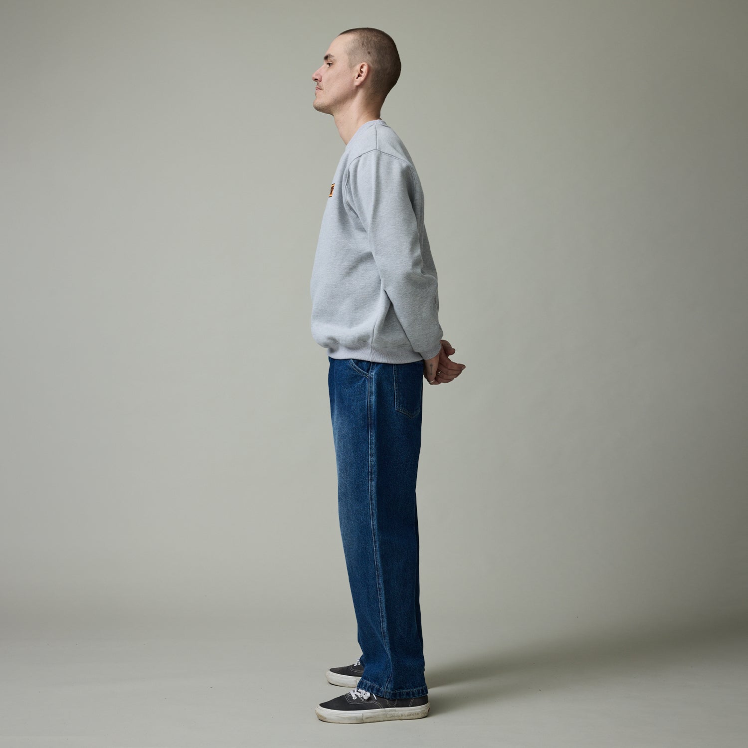 Pass~Port Workers Club Jean Pant - Faded Washed Dark Indigo