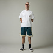 Pass~Port Tassle RPET Casual Short - Green / Cream