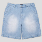 Pass~Port Workers Club Jean Short - Faded Washed Light Indigo