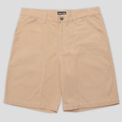 Pass~Port Ripstop Double Knee Diggers Club Short - Khaki