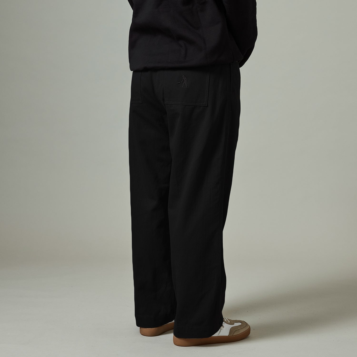 Pass~Port Herringbone Leagues Club Pant - Black