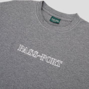 Pass~Port Official Organic Cotton Tee - Heather Grey