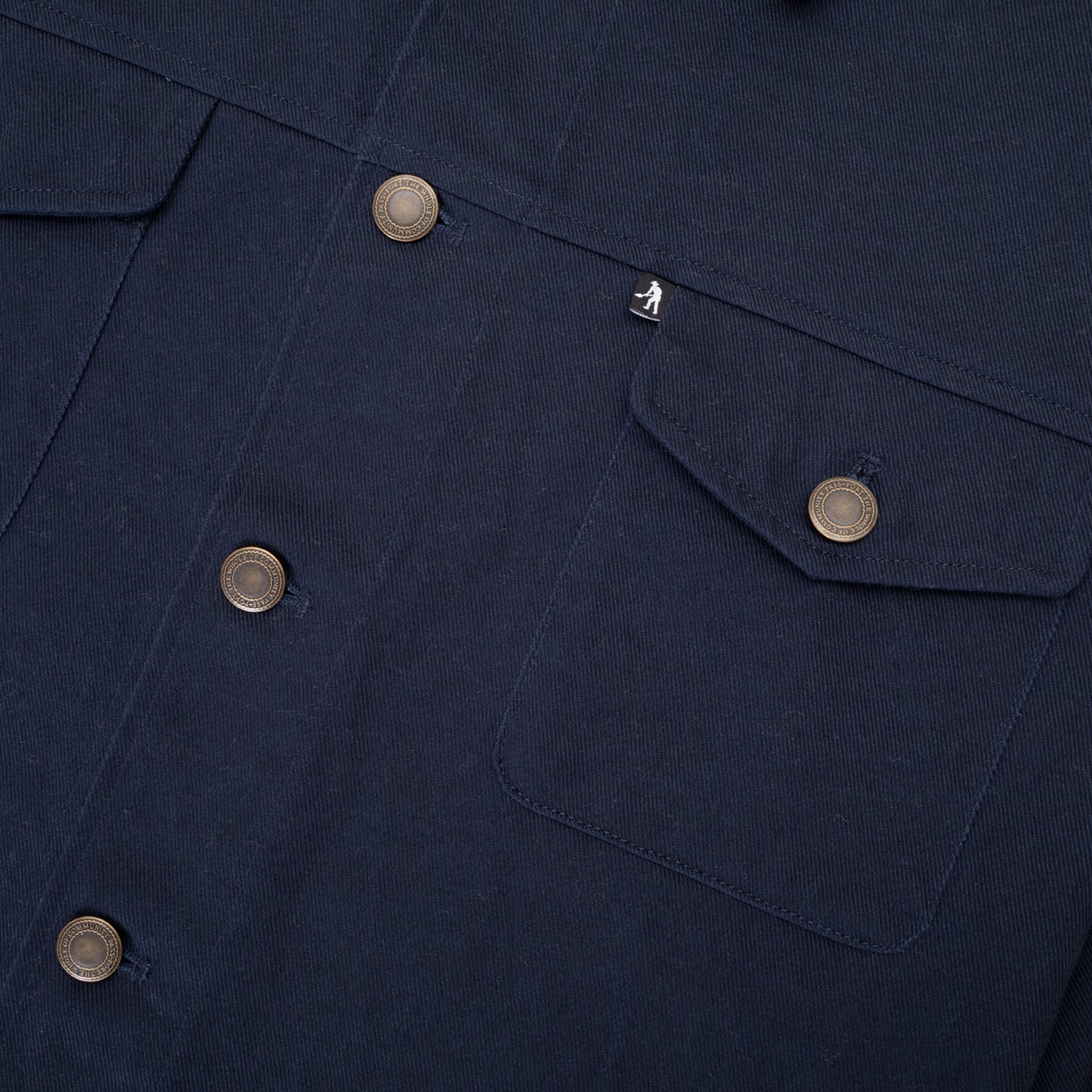 Pass~Port Workers Overshirt - Navy