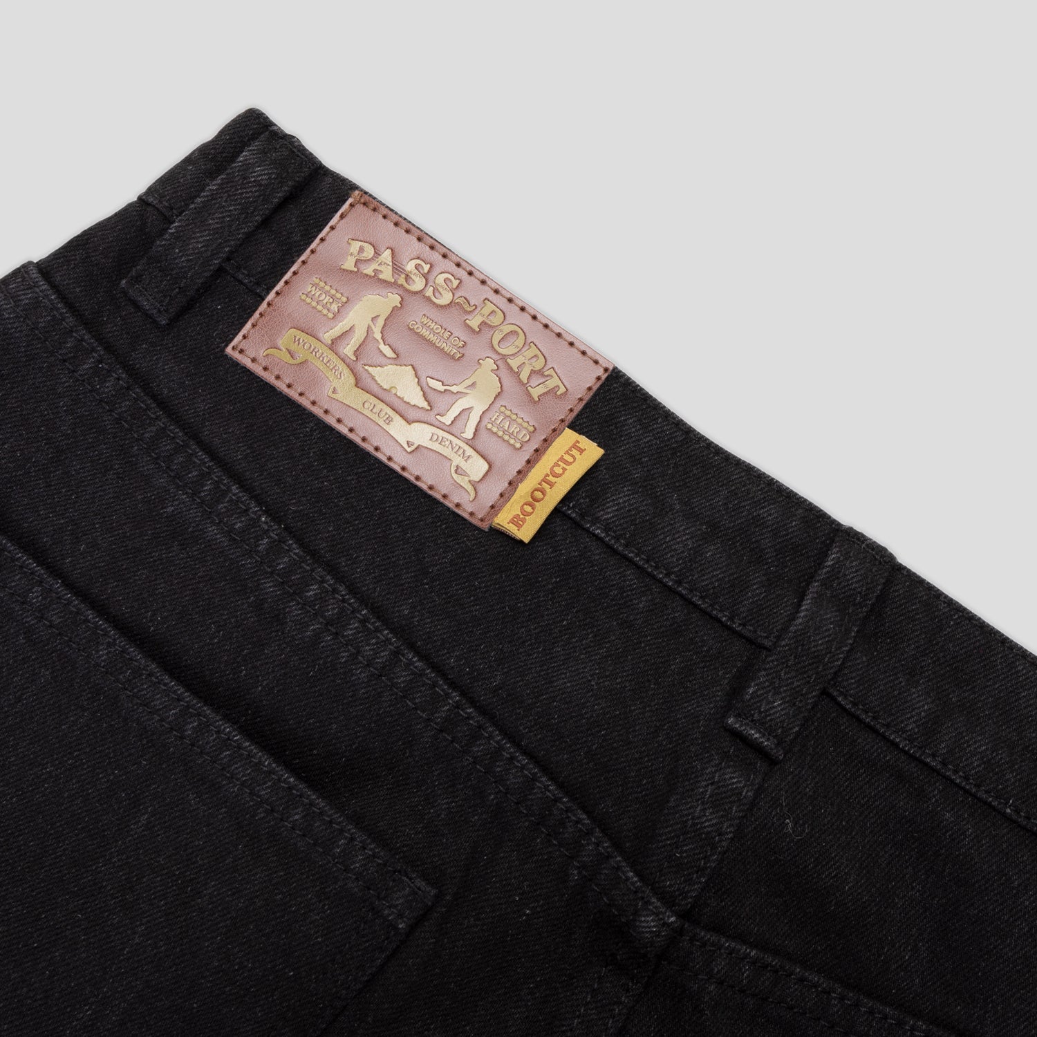 Pass~Port Workers Club Bootcut Jean - Washed Black