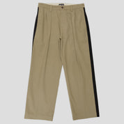 Pass~Port Herringbone Leagues Club Stripe Pant - Stone / Black