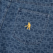 Pass~Port Soap Sparkle Workers Club Jean Short - Washed Dark Indigo