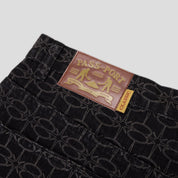 Pass~Port Soap Sparkle Workers Club Jean Short - Washed Black