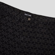 Pass~Port Soap Sparkle Workers Club Jean Short - Washed Black