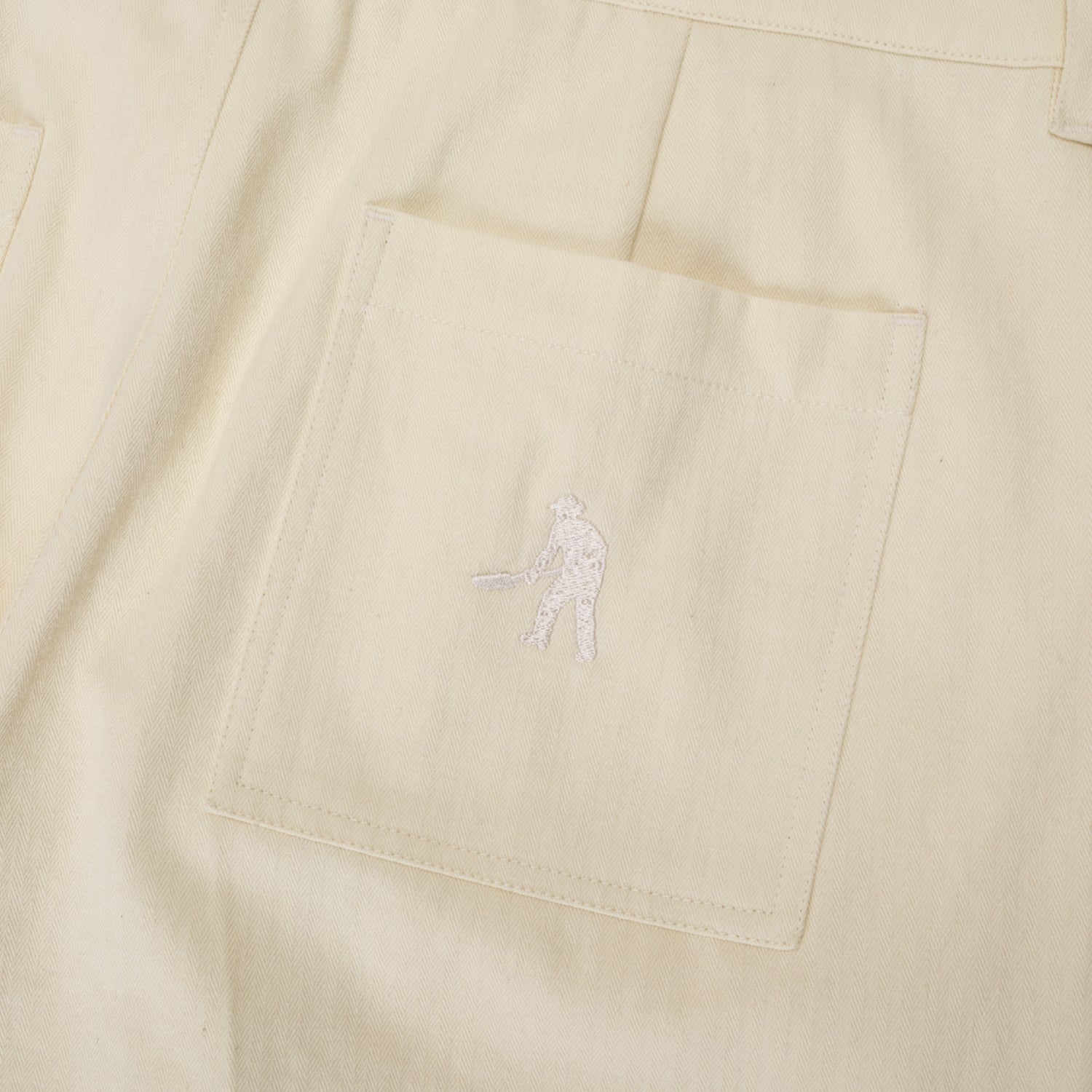 Pass~Port Herringbone Leagues Club Short - Bone