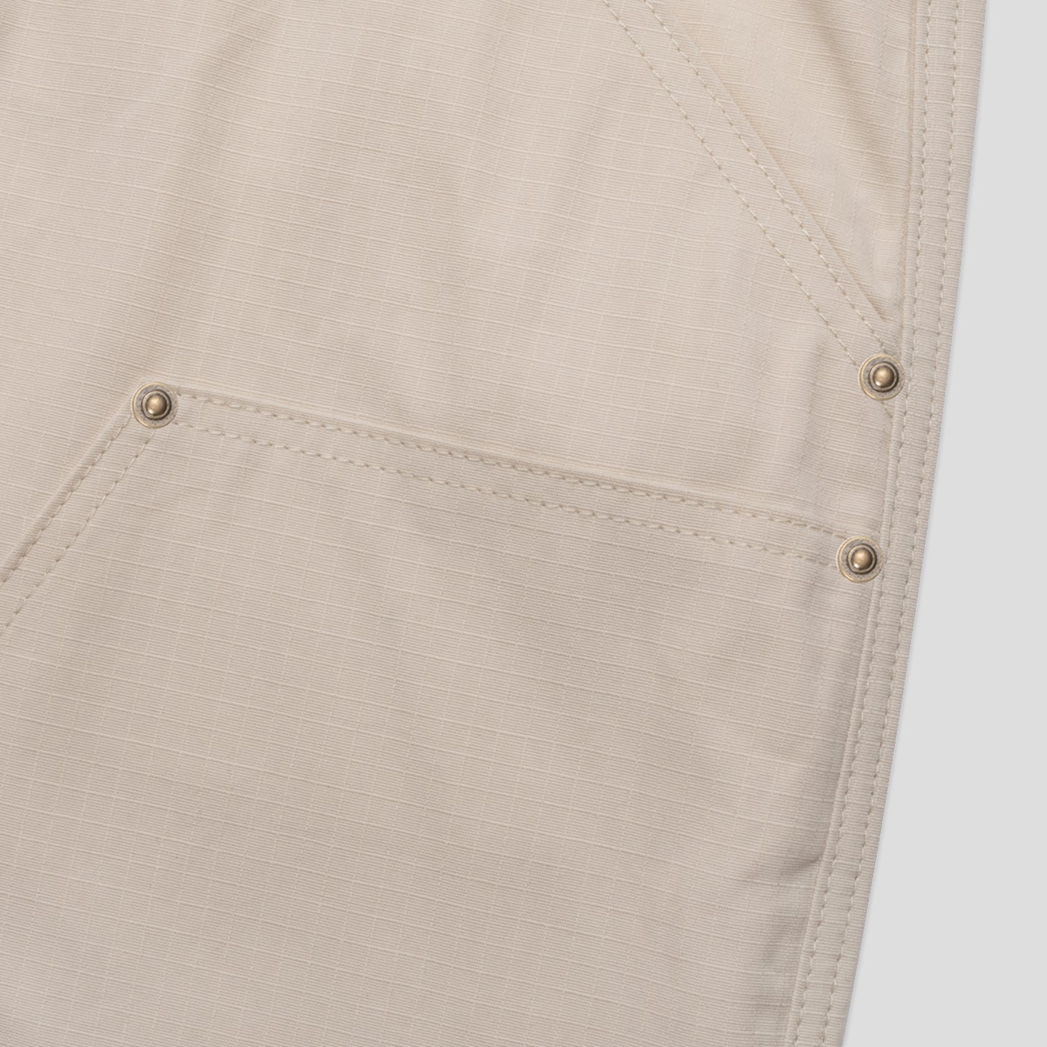 Pass~Port Ripstop Double Knee Diggers Club Short - Bone