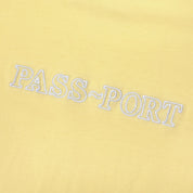 Pass~Port Official Organic Cotton Tee - Butter Yellow