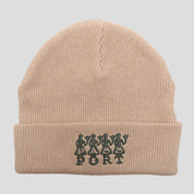 Pass~Port 4 Flowers Organic Cotton Beanie - Sand