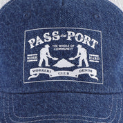 Pass~Port Workers Club Denim Packers Trucker - Washed Dark Indigo