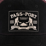 Pass~Port Workers Club Denim Packers Trucker - Washed Black