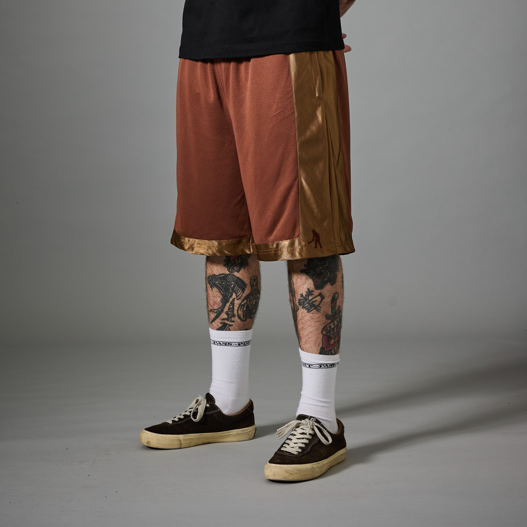 Pass~Port Mesh Casual Short - Bark