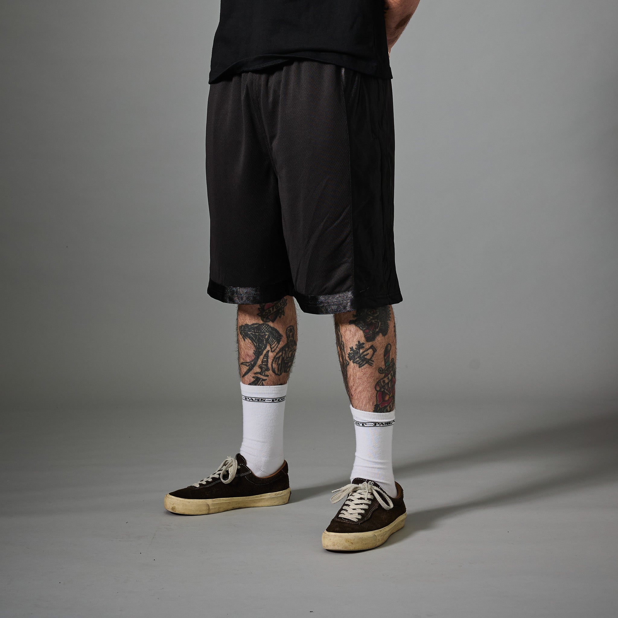 Pass~Port Mesh Casual Short - Black