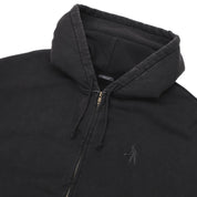 Pass~Port Solid Workers Zip Hood - Washed Black