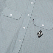 Pass~Port Wanderer Workers Long Sleeve Shirt - Ice