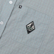 Pass~Port Wanderer Workers Short Sleeve Shirt - Ice