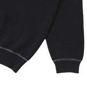 Pass~Port Overlocked Organic Knit Sweater - Black