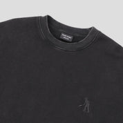Pass~Port Solid Workers Sweater - Washed Black
