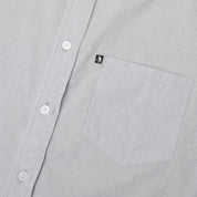 Pass~Port Workers Stripe Short Sleeve Shirt - Stone