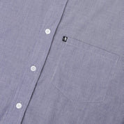 Pass~Port Workers Stripe Short Sleeve Shirt - Indigo
