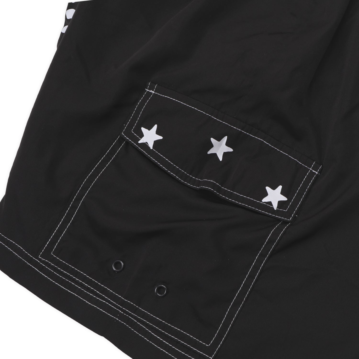 Pass~Port Seafood Staff Boardshorts - Black