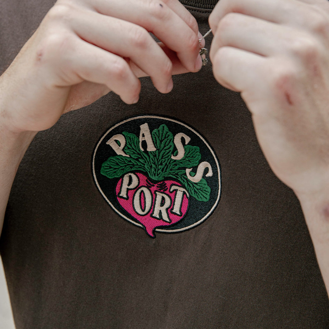 Pass~Port Radish Tee - Bark