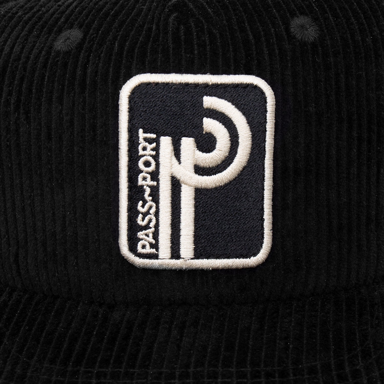 Pass~Port Long Con Workers Cap - Black