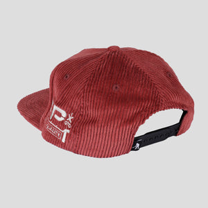 Pass~Port Long Con Workers Cap - Brick Red