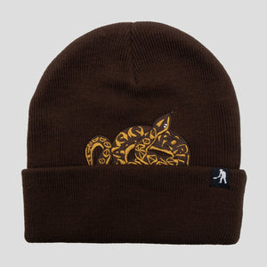 Pass~Port Coiled Beanie - Chocolate