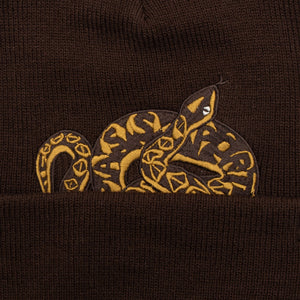 Pass~Port Coiled Beanie - Chocolate