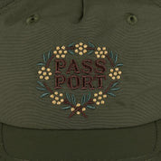 Pass~Port Wattle RPET Workers Cap - Military / Chocolate