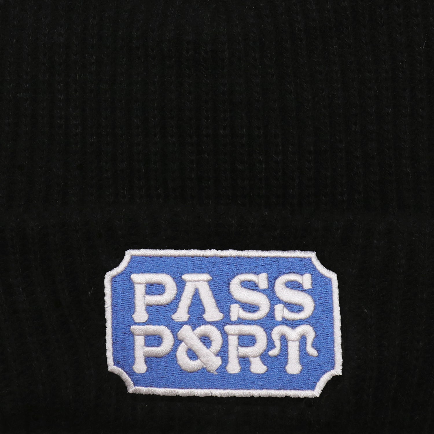 Pass~Port Yearbook Logo Beanie - Black