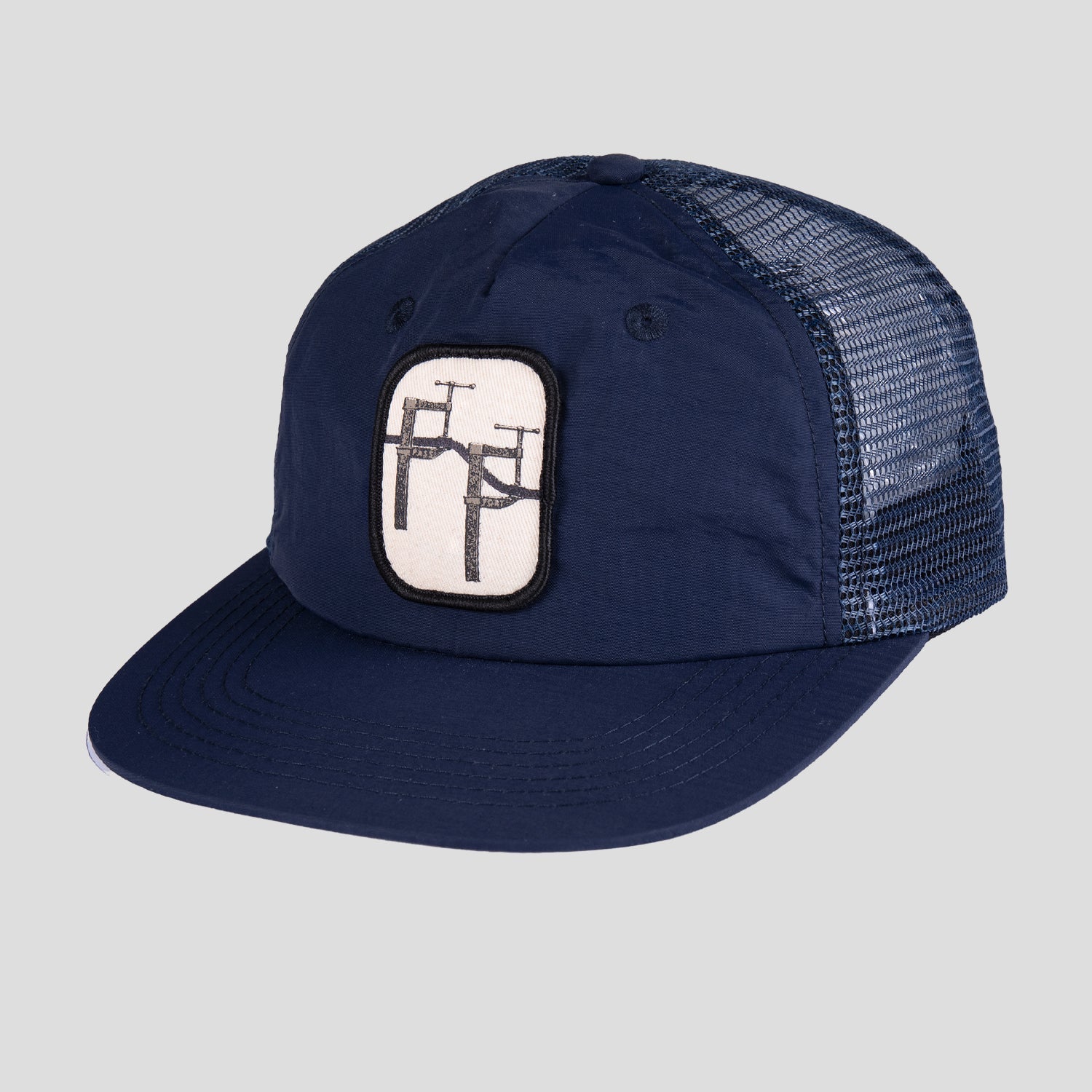 Pass~Port Re~Bar RPET Workers Trucker Cap - Navy