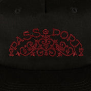 Pass~Port Vineyard Birds Workers Cap - Black