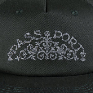 Pass~Port Vineyard Birds Workers Cap - Dark Elm