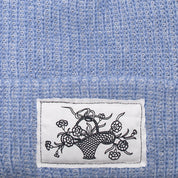 Pass~Port Edible Flowers Beanie - Blue / White Speckle